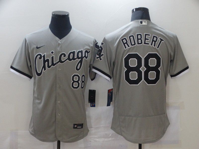 Men Chicago White Sox #88 Robert Grey Elite Nike MLB Jerseys